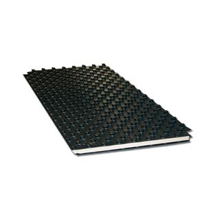 Systémová izolačná doska - s ochrannou fóliou   - 1400x800mm (1,12m2); čierna - 14,56m2/13ks