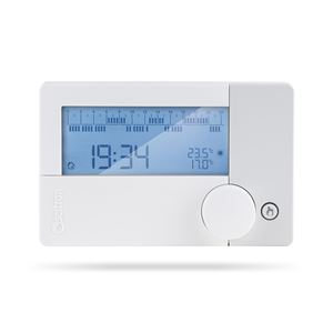 Denný/týždenný prostorový termostat IVAR.FREETIME EVO - 3Bx1; +10 °C až +30 °C